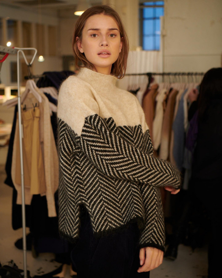Norah | Pull en Coton à Col Roulé