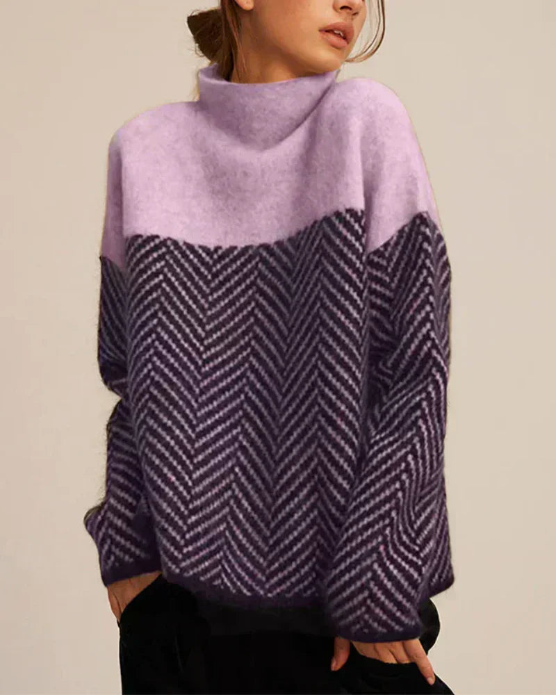Norah | Pull en Coton à Col Roulé