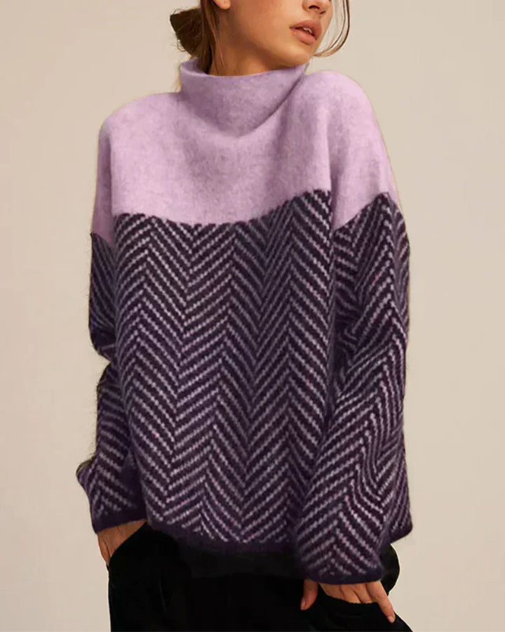 Norah | Pull en Coton à Col Roulé