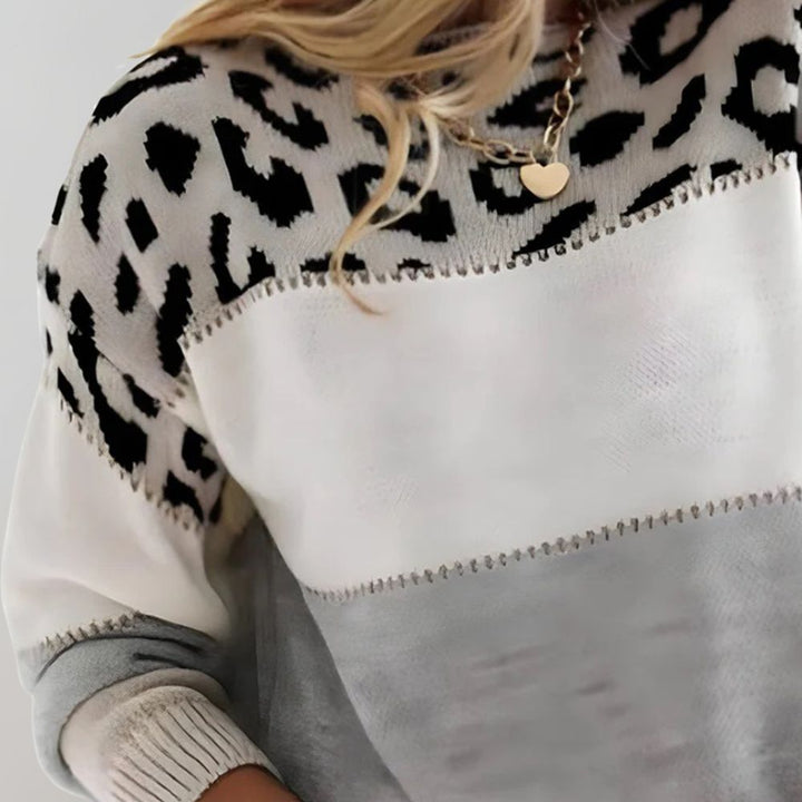 Villeneuve™ - Pull Léopard Tendance et Confortable