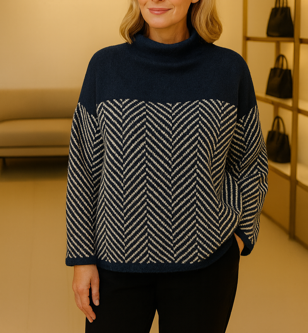 Norah | Pull en Coton à Col Roulé