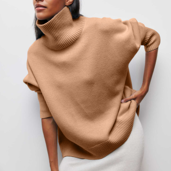 Noa | Pull Col Roulé Luxe