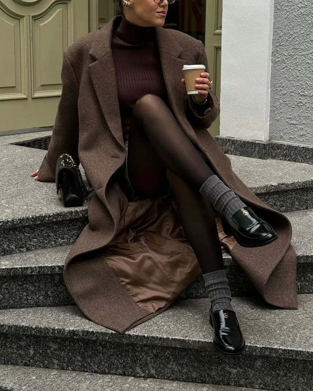 Villeneuve™ – Manteau Café Chic