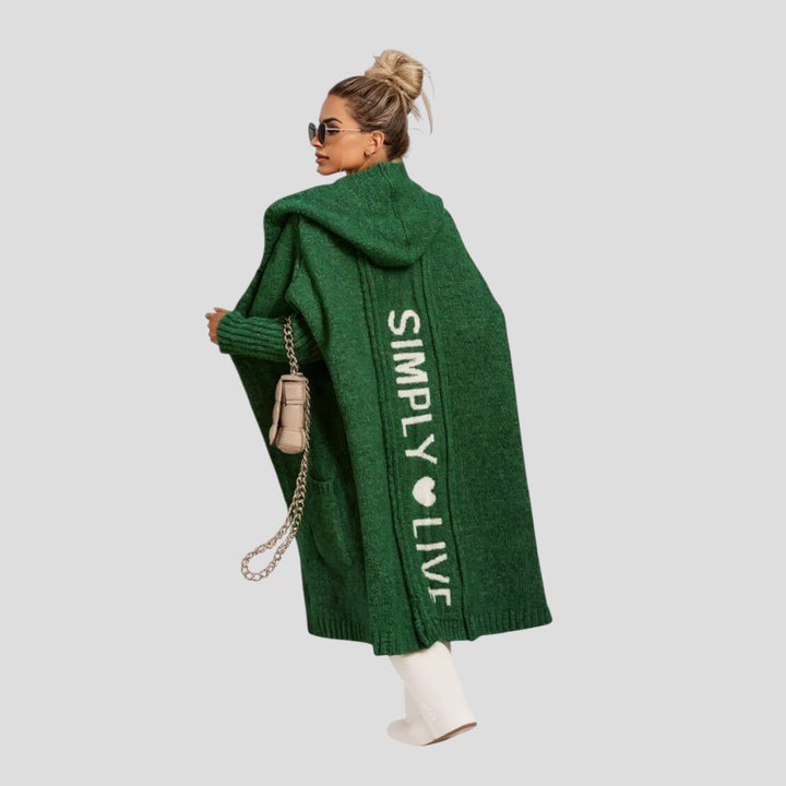 Avencea | Veste longue en tricot