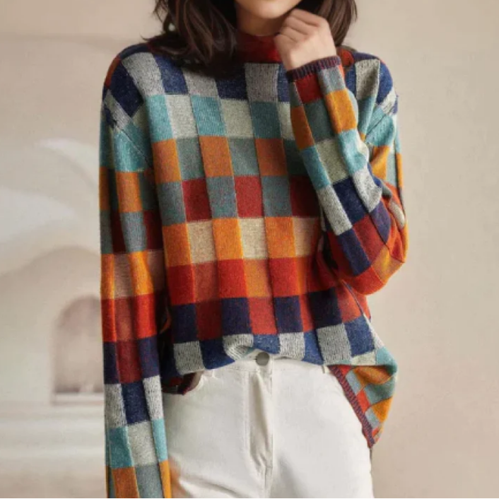 Isla | Pull rétro confortable