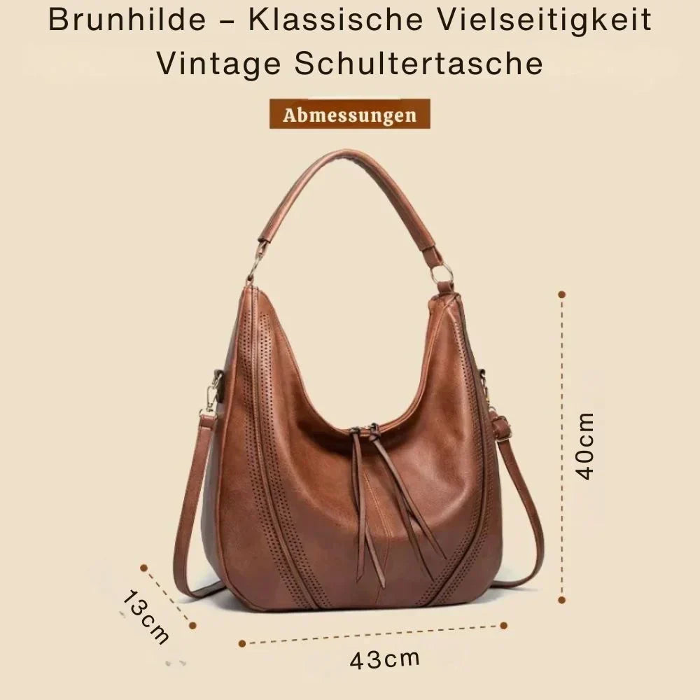 Brunhilde – Classique Polyvalence Sac Bandoulière Vintage