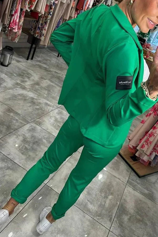 Villeneuve™ - Ensemble personnalisé avec blazer doux et joggings décontractés