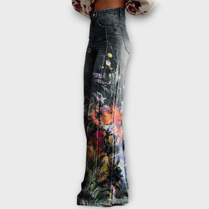 Malvina | Jeans à Jambes Amples