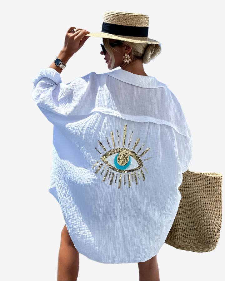 Luna | Chemise à paillettes