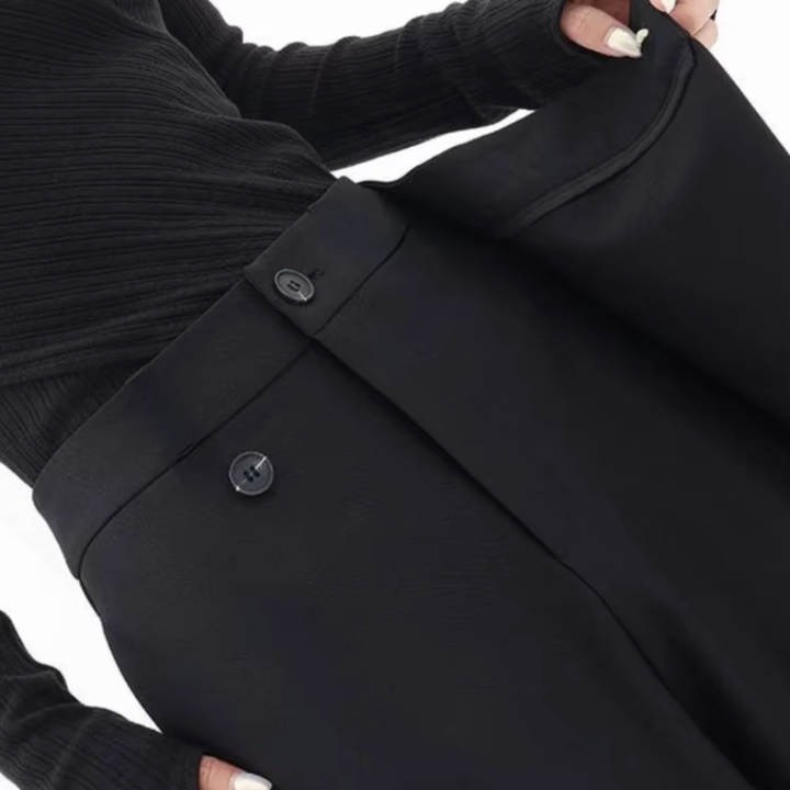 Pantalon Céline – Élégant & Décontracté, à Jambes Droites