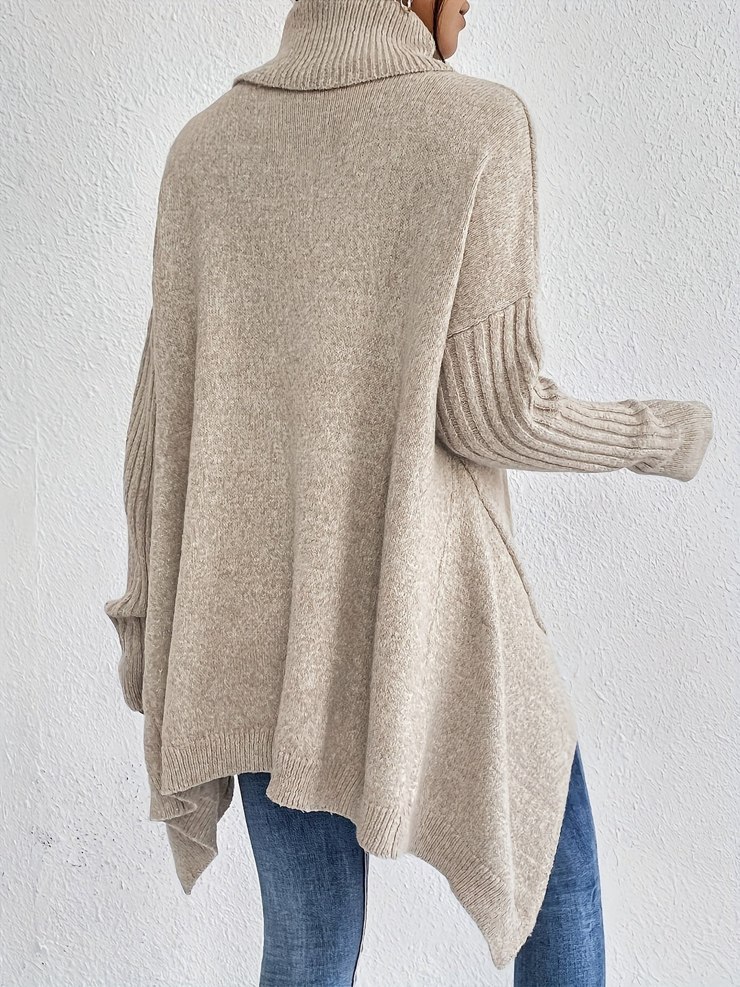 Isla | Pull Oversize à Col Roulé