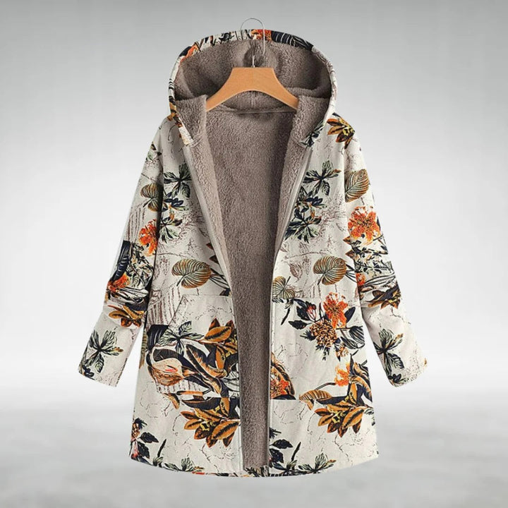 Villeneuve™ - Veste Polaire Élégante à Motif Floral