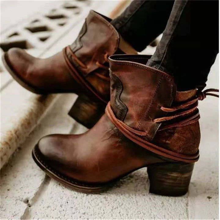 Villeneuve™ - Bottes Western Vintage Élégantes