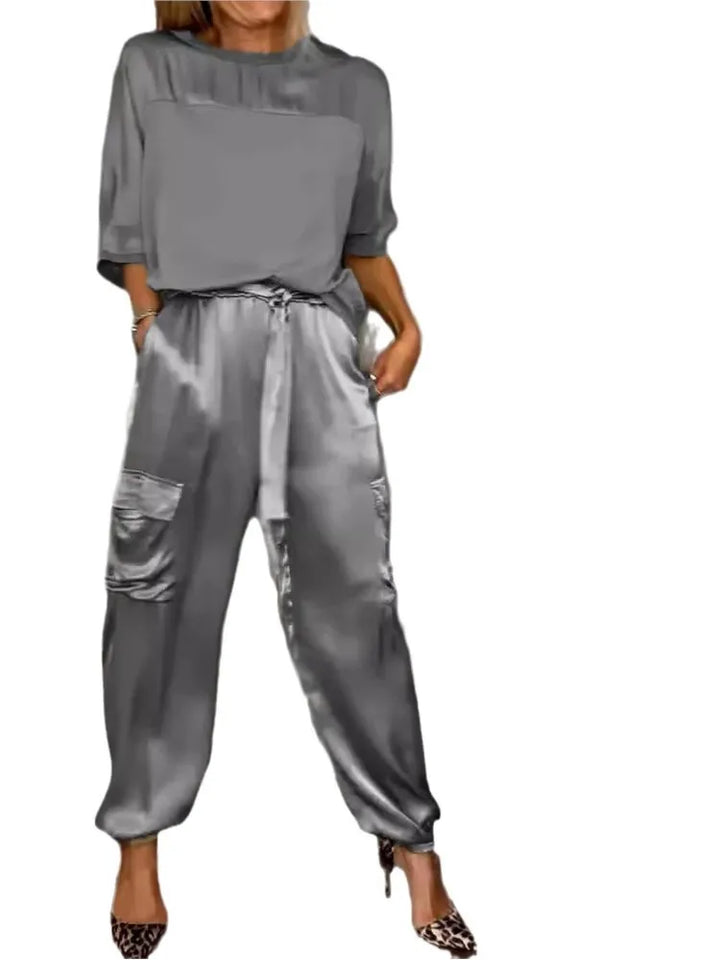 Villeneuve™ - Élégance Satinée Décontractée