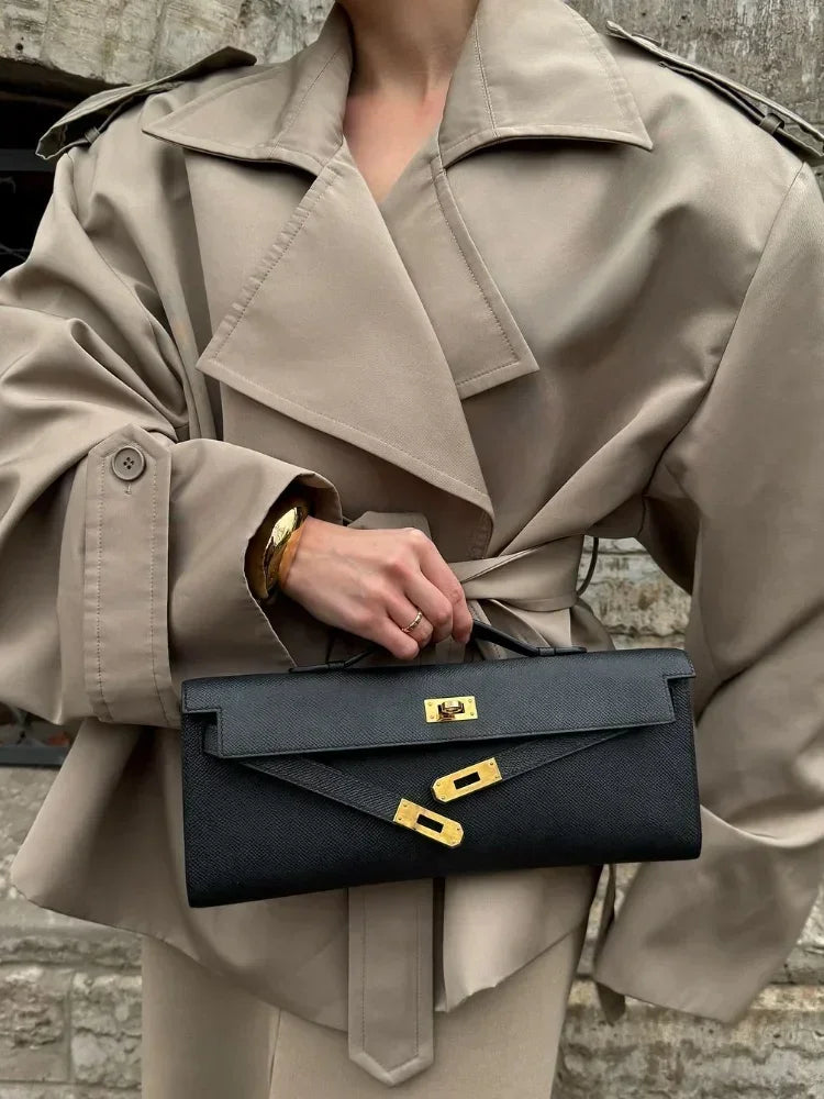 Villeneuve™ – Manteau Ceinturé Élégant