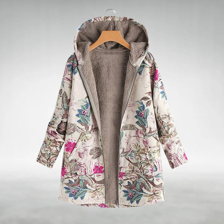 Villeneuve™ - Veste Polaire Élégante à Motif Floral