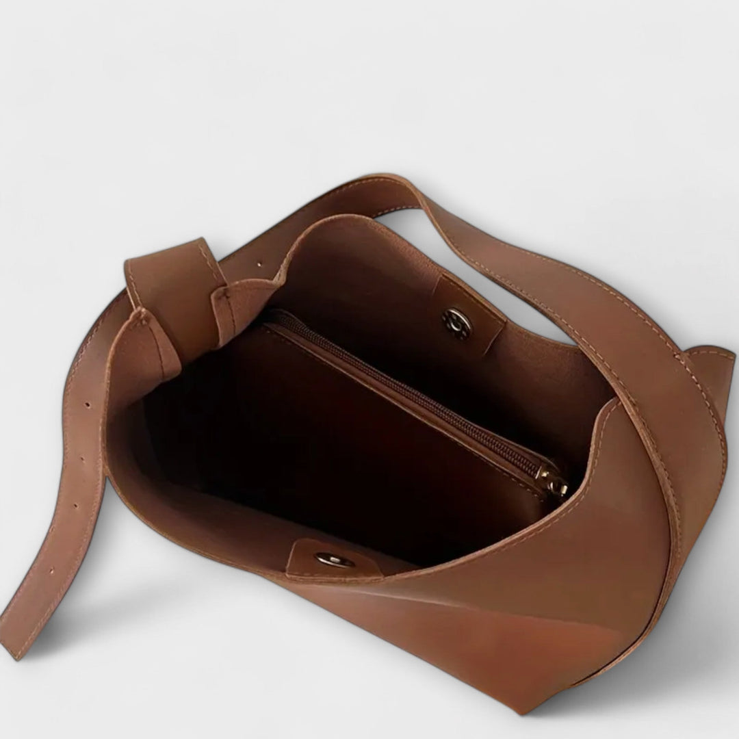 Isidore – Élégante Sac à bandoulière en cuir