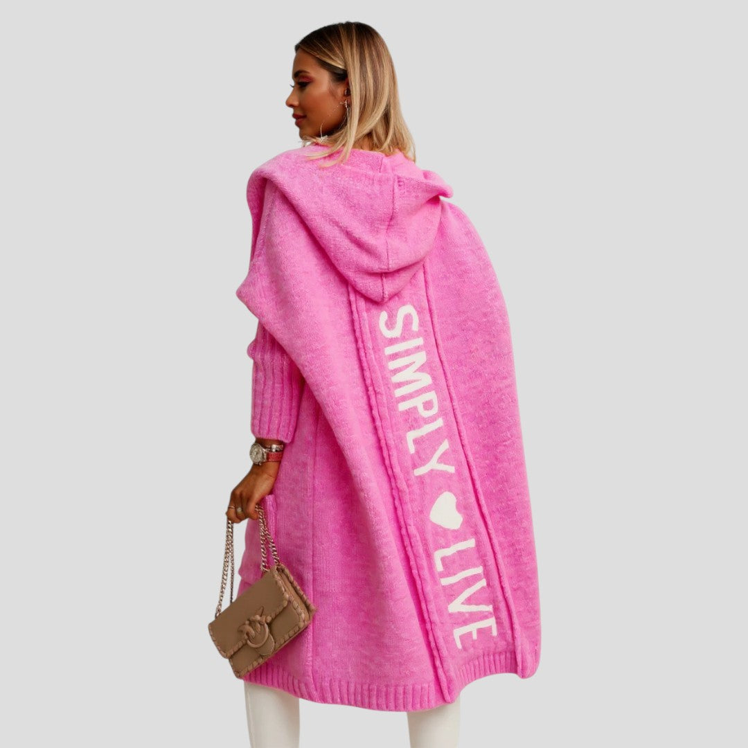 Avencea | Veste longue en tricot