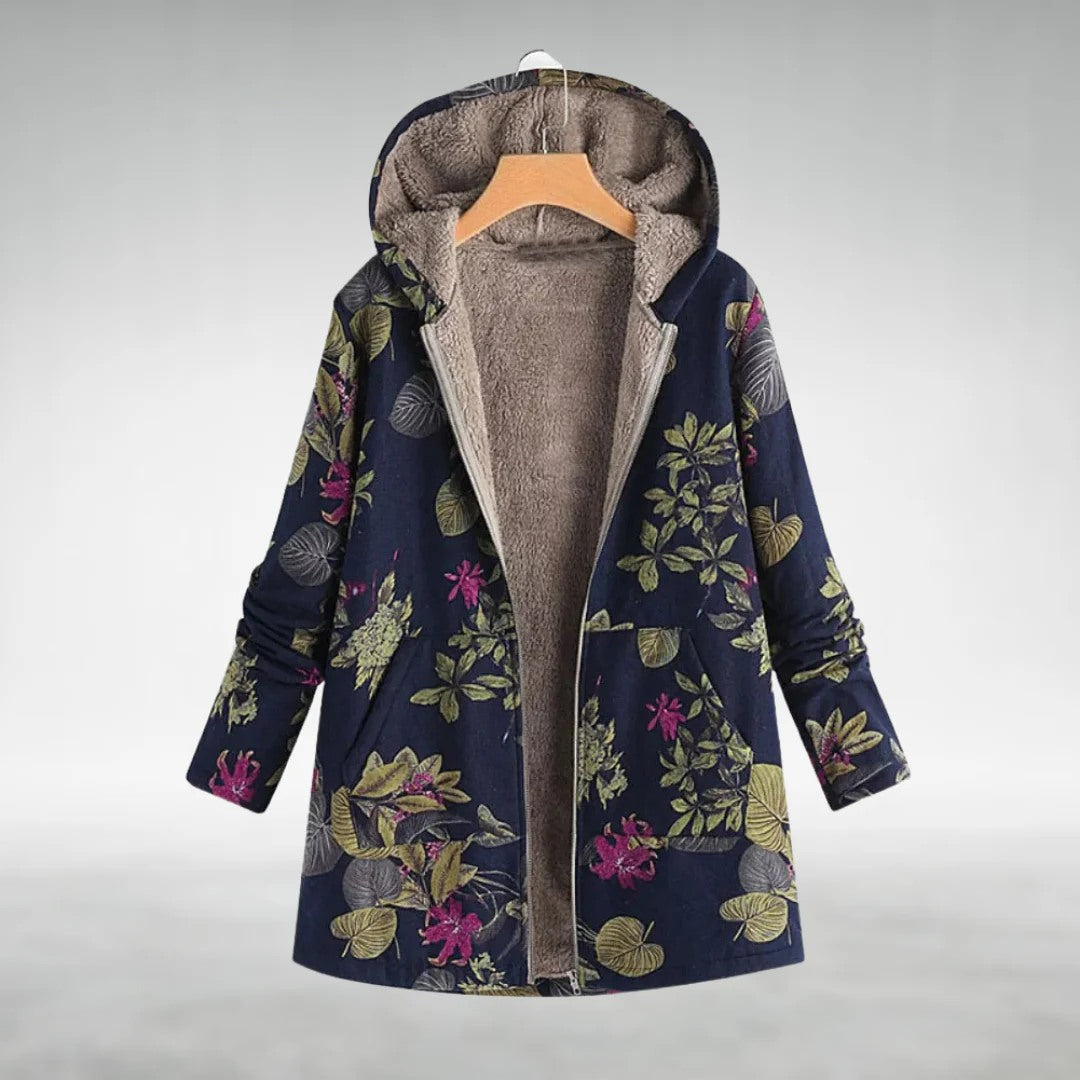 Villeneuve™ - Veste Polaire Élégante à Motif Floral