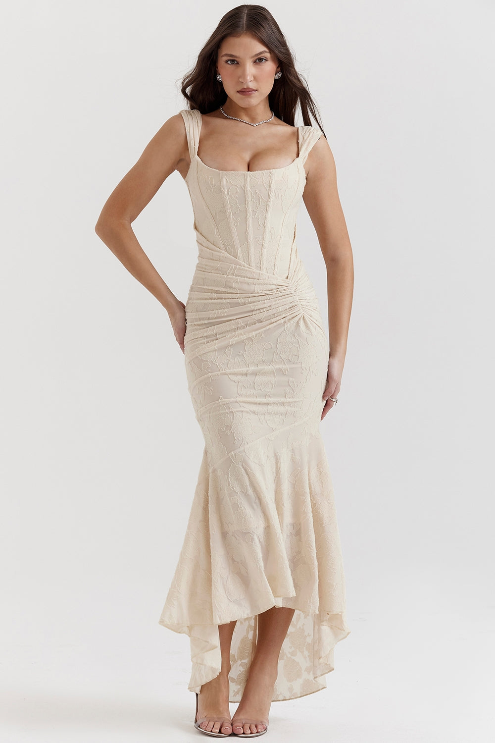Lily | Robe longue avec corset