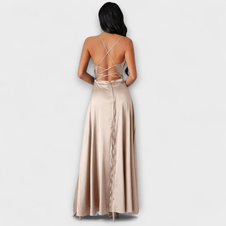 Nora | Robe de Soirée en Satin