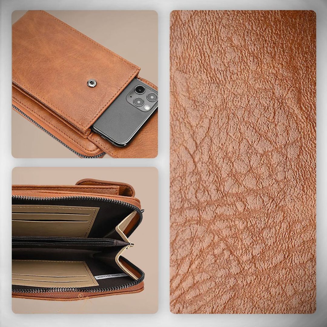 Clara - Élégante Sac à main en cuir