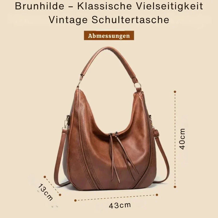 Brunhilde – Classique Polyvalence Sac Bandoulière Vintage