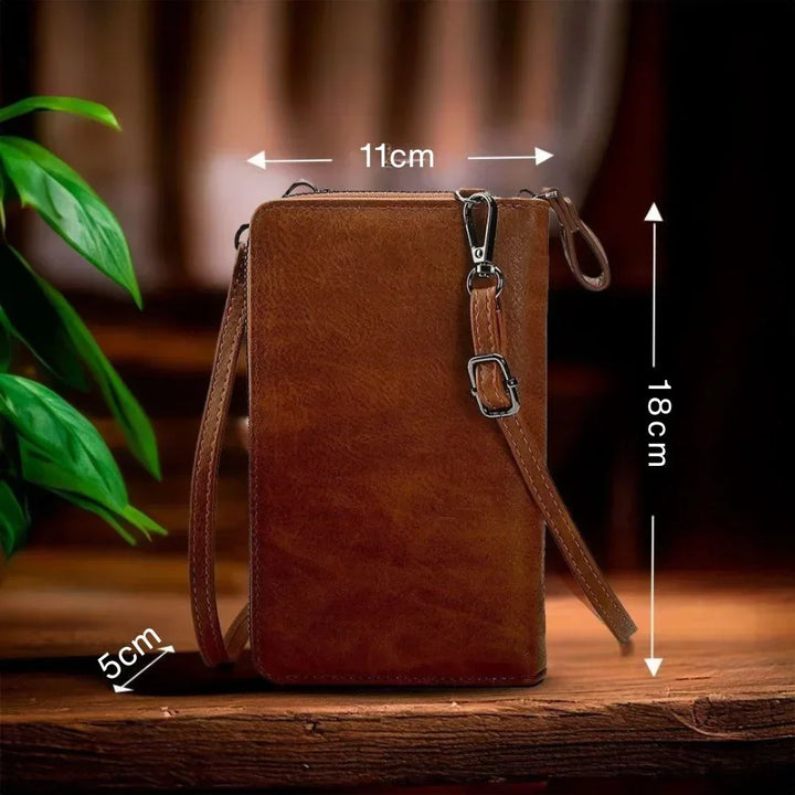 Clara - Élégante Sac à main en cuir