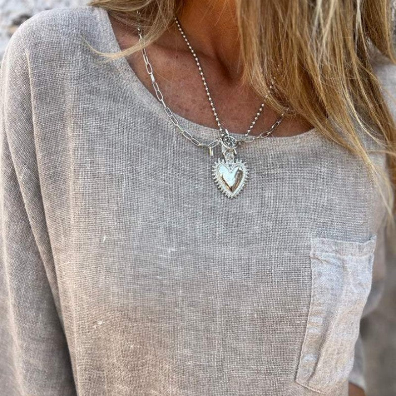 Luna | Chemise décontractée en coton